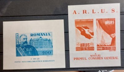 Romania 2xColite MNH foto