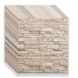 Комплект от 10 х 3D тапети, Самозалепващи се/стикер, 70x77 см, 5,39 кв.м