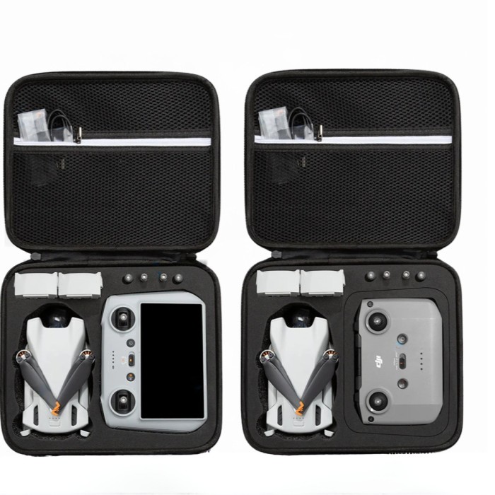 Geantă de transport compatibilă DJI Mini 3 și Mini 3 Pro &ndash; husă portabilă pentru dronă și telecomandă