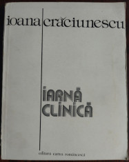 IOANA CRACIUNESCU - IARNA CLINICA (VERSURI 1983/CU 6 DESENE DE SORIN DUMITRESCU) foto