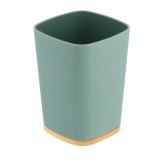 Suport Periuțe Plastic Si Bamboo &ndash; Menta