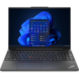 Laptop Lenovo ThinkPad E16 Gen 1 21JN00BCBM, 16 inch 1920 x 1200, Intel Core i5-1335U 10 C / 12 T, 3.4 GHz - 4.7 GHz, 12 MB cache, 55 W, 16 GB DDR4, 5