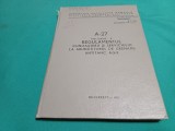 REGULAMENTUL CUNOAȘTERII ȘI SERVICIULUI LA ARUNCĂTORUL DE GRENADE ANTITANC AG-9 * 1973 * 4 2 2