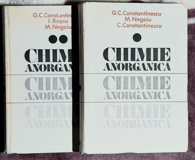 Chimie anorganica - G.C.Constantinescu , M. Negoiu , C.Constantinescu foto