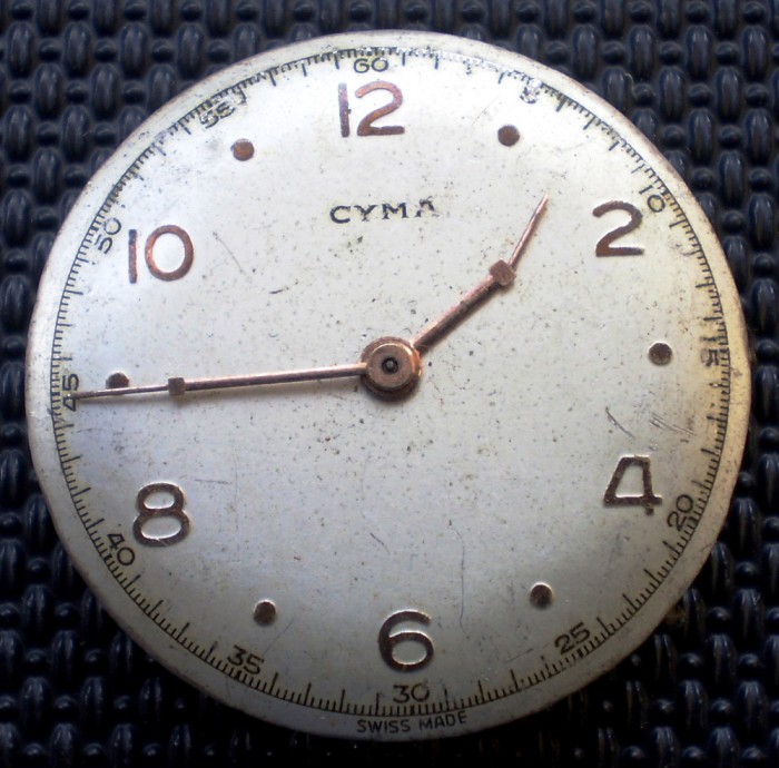 K.449 MECANISM CEAS BARBATESC CYMA 15 JEWELS 416 SWISS