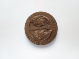 Liceul Mihai Viteazul -Ploiesti 1874-1974 .Medalie bronz excelenta