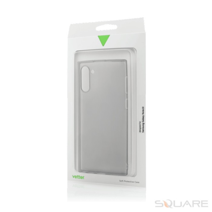 Husa Silicon Samsung Note 10 n970 Clear Grey Ultra Slim Soft Touch Vetter