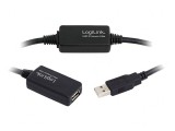 Repeater USB 25m USB 2.0 A-Mufă la A-Soclu