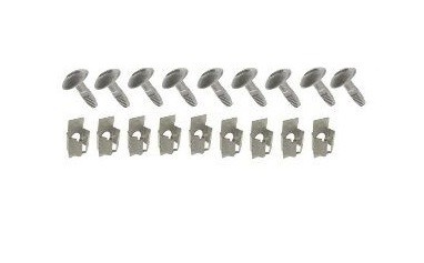 Set fixare scut motor CitroenC8, Evasion, Jumpy; Fiat Ulysse; Peugeot 206, 206+, 806, 807, Expert, Expert; set 18 buc, fixare scut sub motor, 703016,