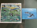 Maldive - serie timbre animale fauna nestampilata MNH, Nestampilat