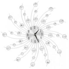 Ceas de perete, mecanism cuar?, 50 cm, design modern foto