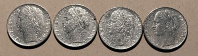 100 lire Italia - 1962,1975,1979,1981 foto