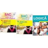 Pachet Bacalaureat Limba si literatura romana, Logica si Istorie - Monica Cristina Anisie, Marilena Bercea, Gabriel Stefan Ion