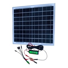 Panou solar fotovoltaic portabil Putere 25W cu functie incarcare telefoane si baterii auto sau camere supraveghere CL-1826
