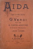 Carte "Aida" - Opera in Vier Akten, G. Verdi, Antonio Ghislanzoni - Muzica
