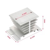 Radiator aluminiu pentru releu SSR