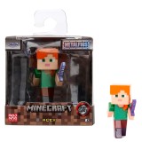 Figurina metalica, Jada, Minecraft, Alex, 6 cm