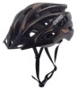 Casca ciclisti MTB Awina, marime L (58 cm-61 cm), culoare nergru/auriu Cod:AWR0465