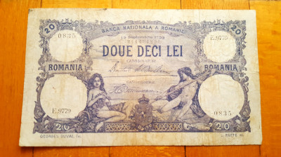 DoueDeci 20 Lei 1929! foto