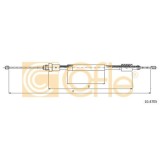 Cablu frana mana Citroen Berlingo (Mf); Peugeot Partner (5f) Cofle 104705, parte montare : stanga, spate