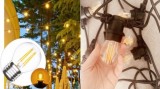 Cumpara ieftin Ghirlanda luminoasa 10 m lungime, becuri led Edison cu filament 4 w, 1 dulie E27/ml, lumina calda, interconectabila 150 m