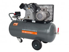 Compresor de aer profesional cu piston - 2.2kW, 420 L/min, 10bari - Rezervor 100 Litri - WLT-PROG-420-2.2/100 foto