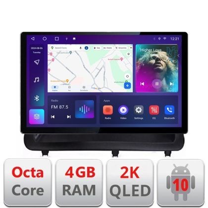 Navigatie Lexus CT 2011-2018 varianta cu ecran de fabrica Qled 2K Octa Core 4+64 LTE 4G DSP Wifi 5Ghz android auto carplay radio gps internet KIT-ct-h