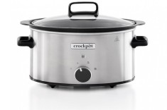Oala electrica Crock-Pot Slow Cooker, 3.5L, otel inoxidabil, CSC085X - RESIGILAT