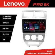 Navigatie Dodge Caliber 2006-2010 Lenovo Kit-caliber-06 8 core QLED 2K 8+256 360 Android Waze USB Navigatie Internet Youtube Radio CarStore Technology