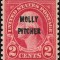 SUA 1928 - Supratipar Molly Pitcher pe Washington, neuzat