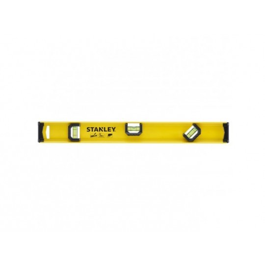 STANLEY. Nivela profesionala I-BEAM, 3 bule de aer, lungime 600mm