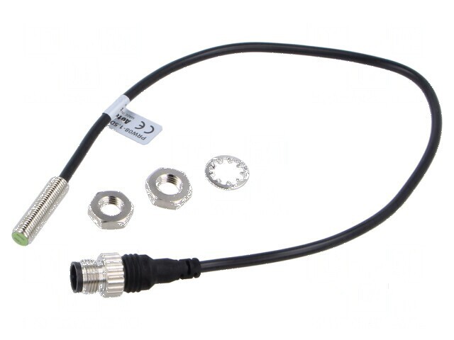 Senzor inductiv NPN 0-1,5mm M8 IP67