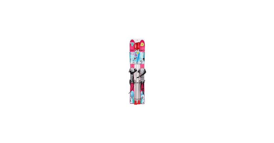 Baby schiuri de plastic pentru copii de 70cm cu bete, roz packaging: 1 ...