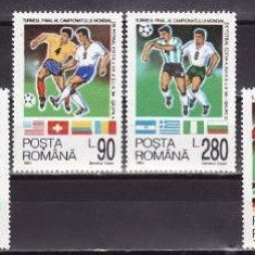 C2952 - Romania 1994 - Sport - Fotbal 6v.neuzat,perfecta stare
