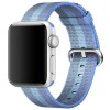 Curea iUni compatibila cu Apple Watch Ultra/SE/8/7/6/5/4/3/2/1, 40mm, Nylon, Woven Strap, Blue