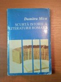 SCURTA ISTORIE A LITERATURII ROMANE-PERIOADA INTERBELICA,POEZIA CONTEMPORANA,VOL2, DUMITRU MICU, 1995