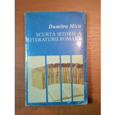 SCURTA ISTORIE A LITERATURII ROMANE-PERIOADA INTERBELICA,POEZIA CONTEMPORANA,VOL2, DUMITRU MICU, 1995