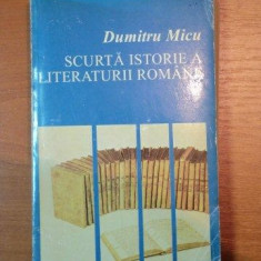 SCURTA ISTORIE A LITERATURII ROMANE-PERIOADA INTERBELICA,POEZIA CONTEMPORANA,VOL2, DUMITRU MICU, 1995