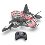 Cumpara ieftin Avion cu telecomanda iUni S98, Combat Aircraft, Acrobatii 360&deg;, Giroscop, Rezistent la impact, Lumini LED