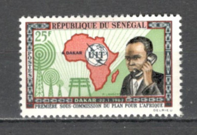 Senegal.1962 Intalnirea Subcomisiei UIT ptr. Africa MS.36 foto