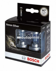 Set 2 becuri Bosch H7 Xenon Silver 12V 55W 1 987 301 087 foto