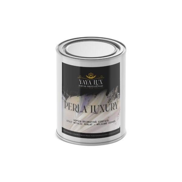 Vopsea decorativa sidefata Perla Luxury, Albastru Deschis, 1 L