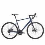 Bicicletă de șosea RC520 fr&acirc;nă pe disc Albastru, Triban