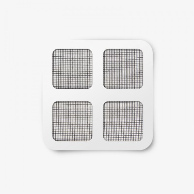 Plasture plasa de tantari - 10 x 10 cm - negru- 4 buc/pachet Best CarHome foto