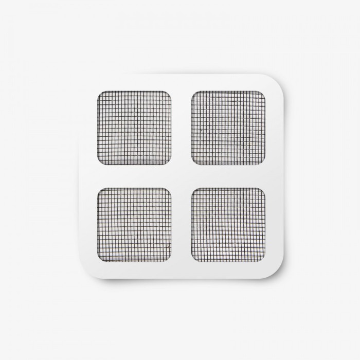 Plasture plasa de tantari - 10 x 10 cm - negru- 4 buc/pachet Best CarHome