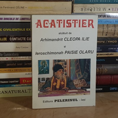 CLEOPA ILIE / PAISIE OLARU - ACATISTIER , IASI , 1996 * foto