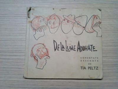 DE LA LUME ADUNATE - Tia Peltz (comentate desenate) - 1973, 197 p. foto