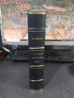 Paul Negulescu, Tratat de drept administrativ, 2 volume, ediția 3, București 1925-1930, 177 foto