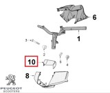 Cumpara ieftin Carena (masca) far originala Peugeot Vivacity 3 L &acirc;&euro;&ldquo; Vivacity 3 L Sportline 2T - Vivacity 3L 4T 50cc (alba)
