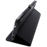 Husa tip carte cu stand Magnet Book neagra pentru Huawei P30